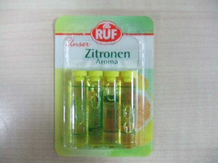 Aroma citroen 4 x 2 ml.